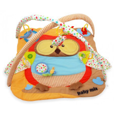 Baby Mix Hrací deka s hrazdou - SOVA COSING