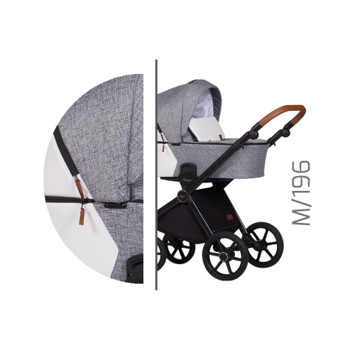Luxusní designový kombinovaný kočárek Baby Merc MANGO M196 Luxusní designový kombinovaný kočárek Baby Merc MANGO M196