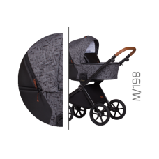 Luxusní designový kombinovaný kočárek Baby Merc MANGO M198