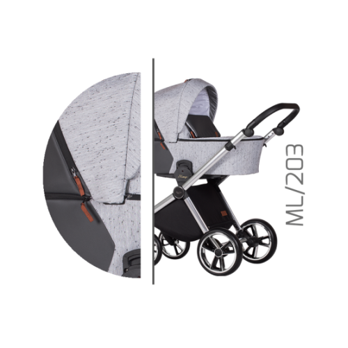 Luxusní designový kombinovaný kočárek Baby Merc MANGO LIMITOVANÁ EDICE ML203 Luxusní designový kombinovaný kočárek Baby Merc MANGO LIMITOVANÁ EDICE ML203