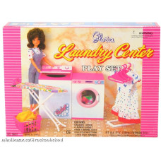 PRÁDELNÍ SADA - Nábytek pro panenky typu Barbie