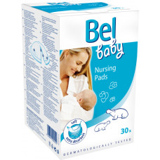 Extra savé anatomicky tvarované  prsní laktační tampóny / vložky  do podprsenky  BEL BABY HARTMAN 30ks