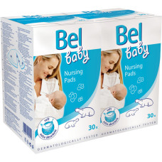 Duo pack extra savé prsní laktační tampóny / vložky  do podprsenky  BEL BABY HARTMAN  60 ks