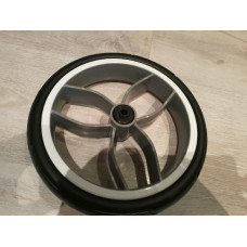Náhradní gelové bezdušové kolečko / kolo na kočárek BABY MERC FASTER 2 a 3 malé 24  cm  FUTURO šedé