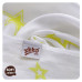 Kikko Bambusové pleny XKKO BMB Lemon Stars MIX 70x70cm 3ks