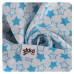 Kikko Bambusové pleny XKKO BMB - Little Stars Cyan MIX 3ks