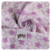 Kikko Bambusové pleny XKKO BMB - Little Stars Lilac MIX 3ks