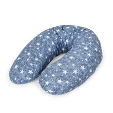 Ceba Multifunkční kojící polštář CEBUŠKA MULTI Denim Style Stars blue 
