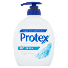 Antibakteriální a dezinfekční tekuté mýdlo s hydratační složkou  300 ml  PROTEX FRESH