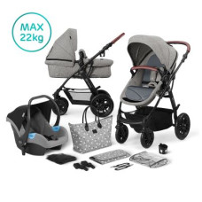 Kombinovaný kočárek Kinderkraft   XMOOV   3v1  AUTOSEDAČKA ZDARMA !