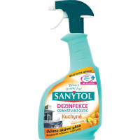 Antibakteriální a dezinfekční sprej do kuchyně s vůní citrusových plodů SANYTOL