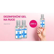 Dezinfekční a antibakteriální  gel na ruce 80 ml Benora Med
