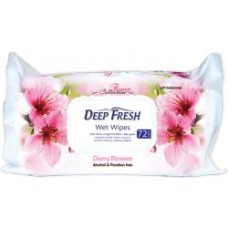 FRESHMAKER  vlhčené ubrousky Rose s uzavíratelným  klipem 72 ks