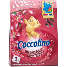 Coccolino vonné sáčky do skříně Tiaré 3ks růžové