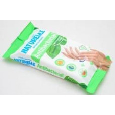Antibakteriální vlhčené ubrousky s vitamínem E a  jitrocelem  Naturelle   plantain leaf 48ks