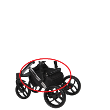 Uzavíratelný nákupní košík pod kočárek BABY MERC FASTER