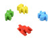  dřevěné naučné puzzle s abecedou a číslicemi  LETADLO