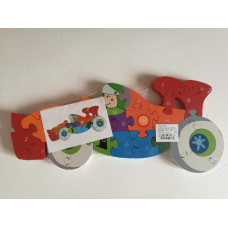  dřevěné naučné puzzle s abecedou a číslicemi  ZÁVODNÍK