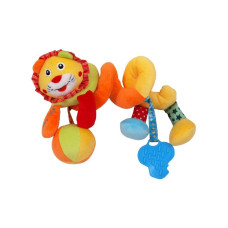 Hračka na postýlku spirála BABY MIX Lvíček žlutý