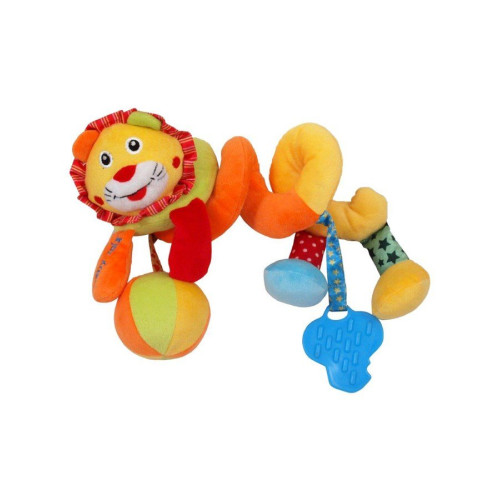 Hračka na postýlku spirála BABY MIX Lvíček žlutý Hračka na postýlku spirála BABY MIX Lvíček žlutý