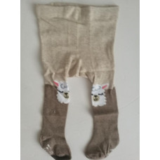 Dětské punčocháče  YOU BABY  kolekce lama béžová