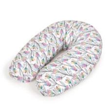 Ceba Multifunkční kojící polštář CEBUŠKA MULTI jersey FLOWER
