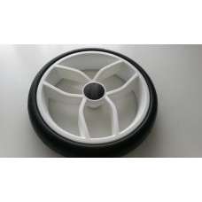 Náhradní gelové bezdušové kolečko / kolo  na kočárek  průměr 30 cm  FASTER bílé