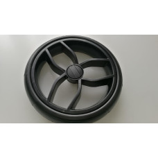 Náhradní gelové bezdušové kolečko / kolo  na kočárek  průměr 30 cm  FASTER černé