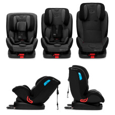 Otočná autosedačka Vado Isofix 0-25 kg black Kinderkraft  Černá