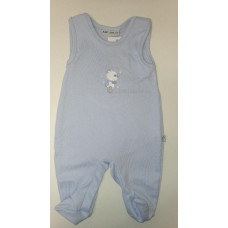 Kojenecké bavlněné dupačky BABY SERVICE - KVALITNÍ ČESKÁ VÝROBA !!! kolekce medvídek sv. modrá