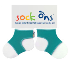 Návleky na ponožky SOCK ON KIKKO TYRKYSOVÁ