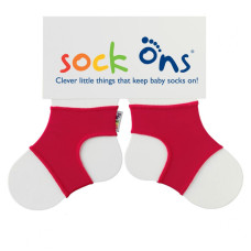 Návleky na ponožky SOCK ON KIKKO Tm. růžová
