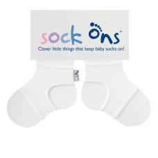 Návleky na ponožky SOCK ON KIKKO Bílá