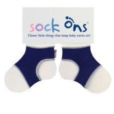 Návleky na ponožky SOCK ON KIKKO Tm. modrá