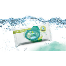 Dětské vlhčené ubrousky  Pampers Aqua Harmonie   0% plastů    48 ks