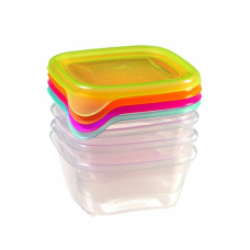 Curver dózy na svačinky pro děti   , SET 4 Fresh&GO, 0.25l