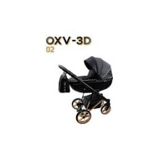 Kombinovaný Kočárek Adbor NEW   OXV - 3D  - gelová kolečka  02