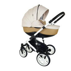 Kombinovaný kočárek FIRKON VESTA STANDARD LUX NEW  Béžová B