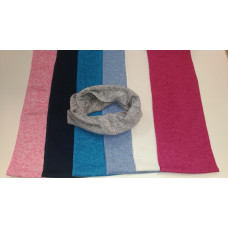 Nákrčník/šál MAXI 60x19  MKcool KN0107 - svetrovina jednobarevná