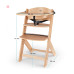     KINDERKRAFT Židlička jídelní Enock wooden