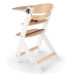 KINDERKRAFT Židlička jídelní Enock White wooden