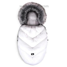 COTTONMOOSE Fusak do kočárku 108 cm     Yukon White