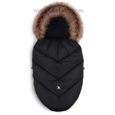 COTTONMOOSE Fusak do kočárku 108 cm     Yukon Black