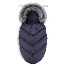 COTTONMOOSE Fusak do kočárku 108 cm     Yukon Tmavě šedý