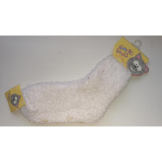 Dětské  termo wellsoftové   ponožky s protiskluzovými nopkami ABS  HOME SOCKS Bílá