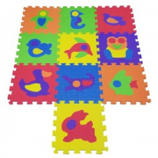 COSING   Pěnové puzzle - pěnový koberec  Zvířátka - 10ks