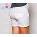 Těhotenské kraťasy BRIA - teplákové šedé