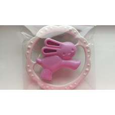 PROFIBABY Kruh -  zajíc Růžová / šedá
