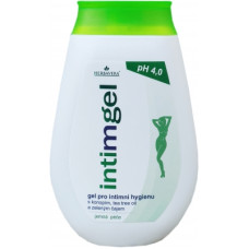 HERBAVERA Intimgel  s tee tree olejem, zeleným čajem  a konopím 250 ml
