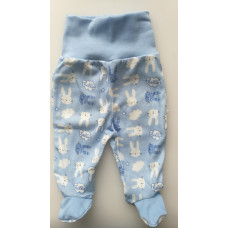 Bavlněné polodupačky kolekce ZAJÍČCI Baby Service        KVALITNÍ ČESKÁ VÝROBA !!!  Sv. modrá